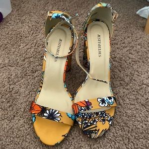 JustFab Salona Cylinder Heel